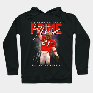 Deion Sanders - San Francisco 49ers Original Aesthetic Tribute 〶 Hoodie